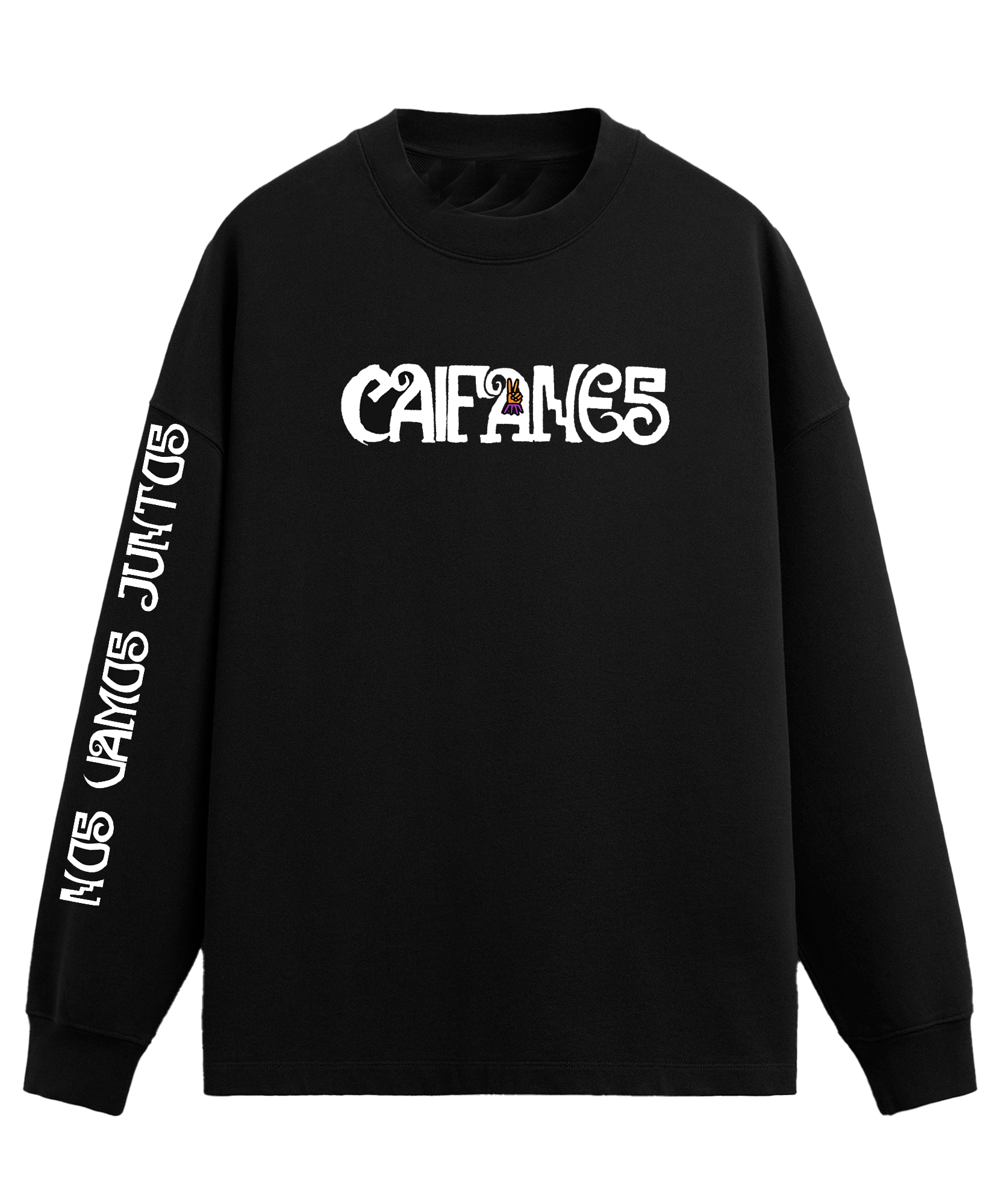 CAIFANES CREWNECK MURCIÉLAGO